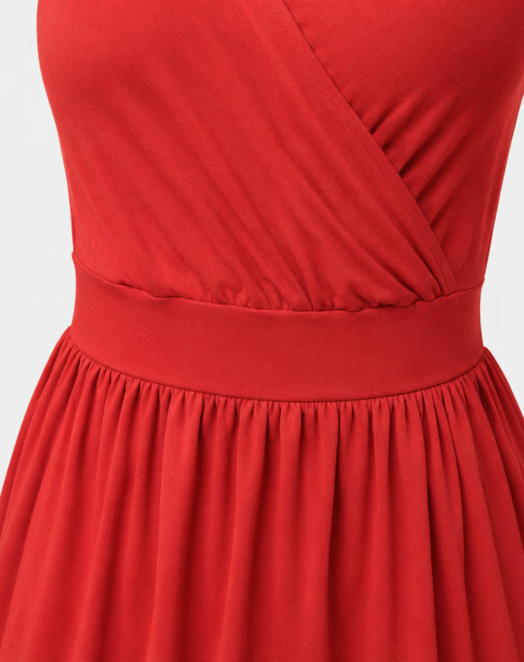 Bella Novelle one-shoulder maxi avondjurk voor dames, productfoto