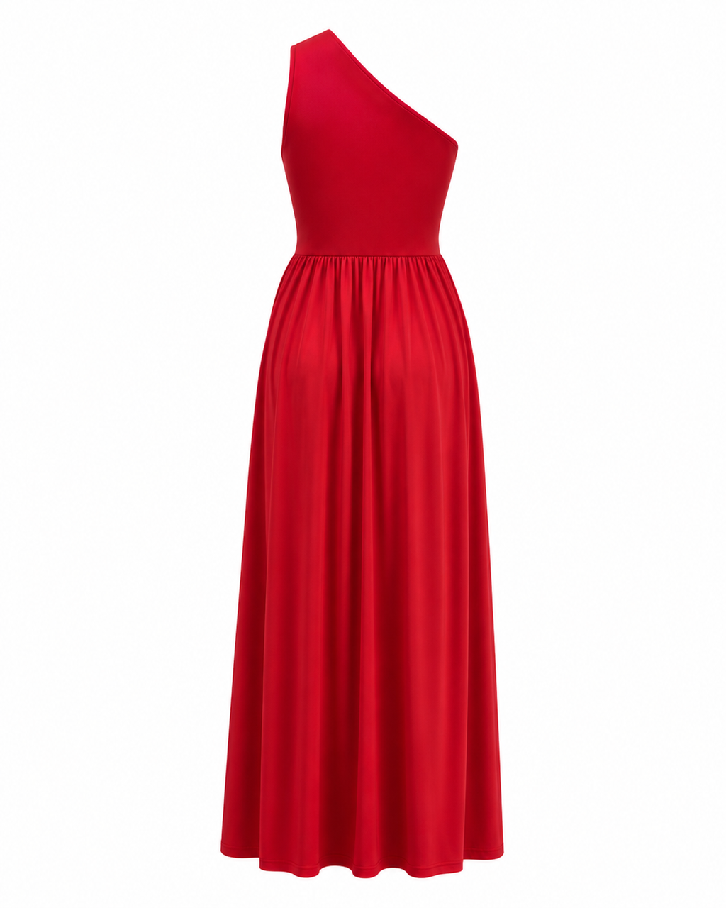 Bella Novelle one-shoulder maxi avondjurk voor dames, productfoto