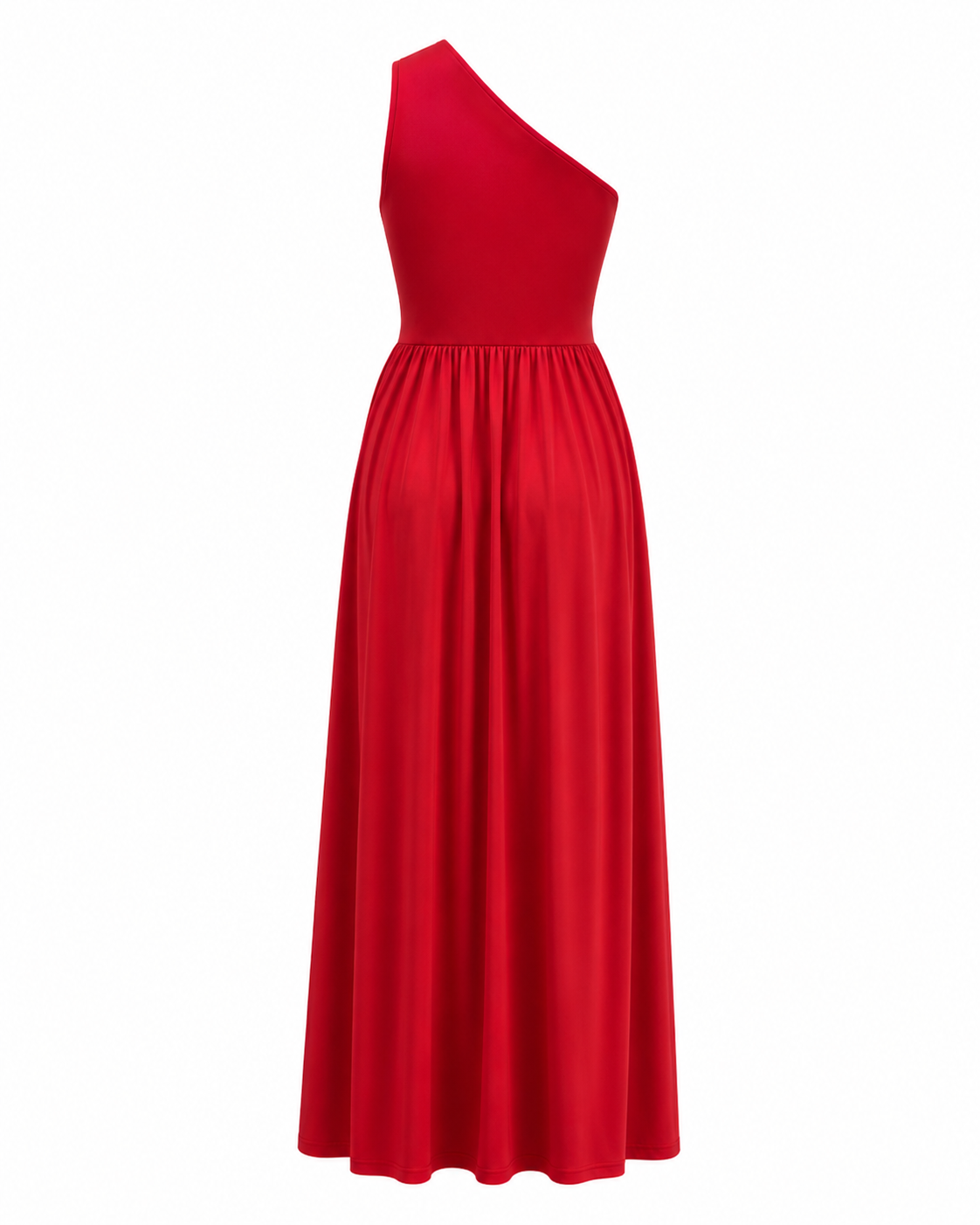 Bella Novelle one-shoulder maxi avondjurk voor dames, productfoto