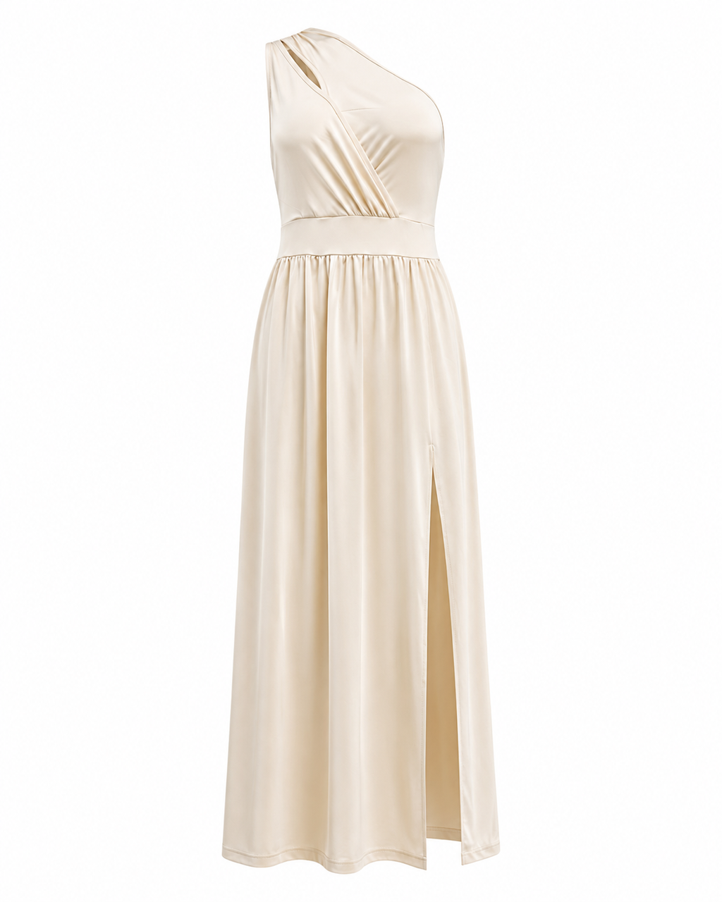 Bella Novelle one-shoulder maxi avondjurk voor dames, productfoto