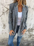 Bella Novelle geruite blazer dames, productfoto 2