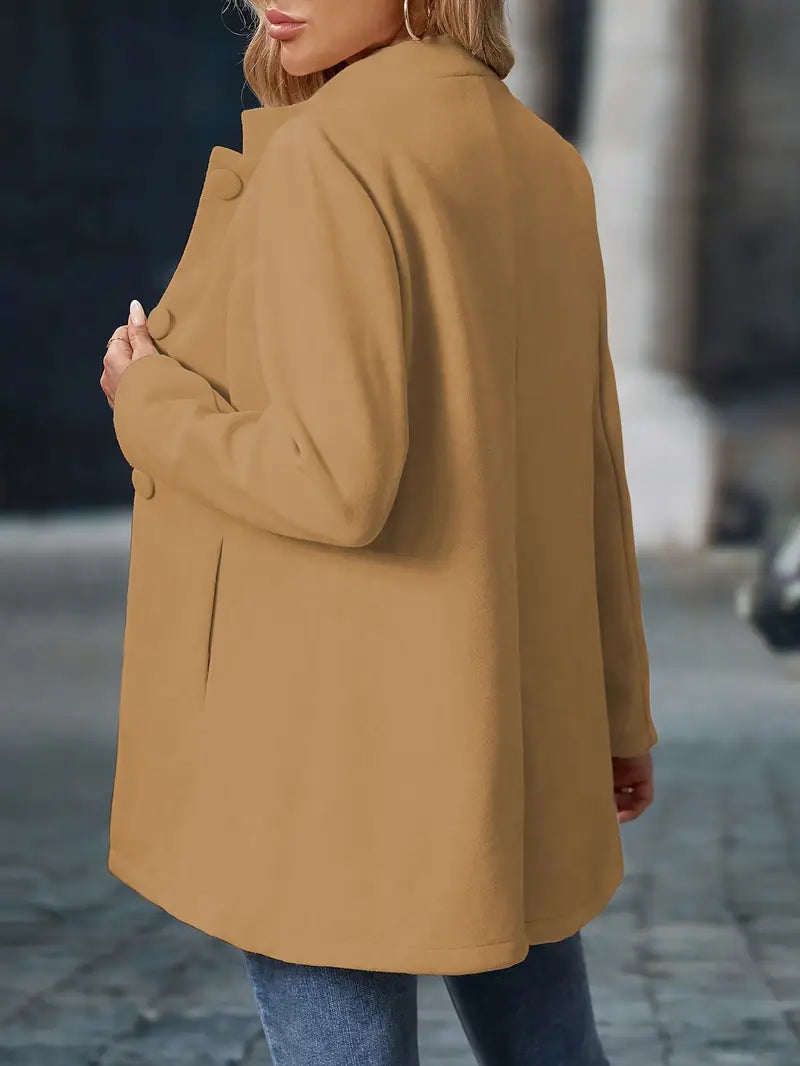 Bella Novelle lange blazer met opstaande kraag, productfoto