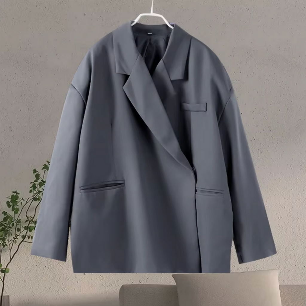 Bella Novelle lange oversized blazer dames, productfoto 6