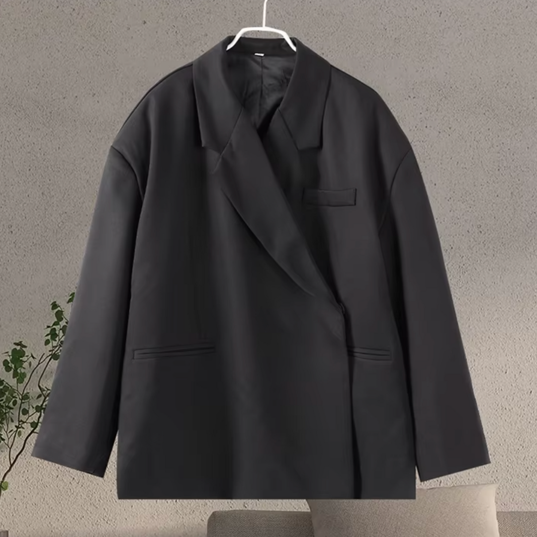Bella Novelle lange oversized blazer dames, productfoto 7