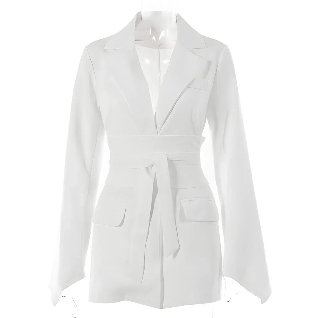 Bella Novelle blazer met riem, productfoto