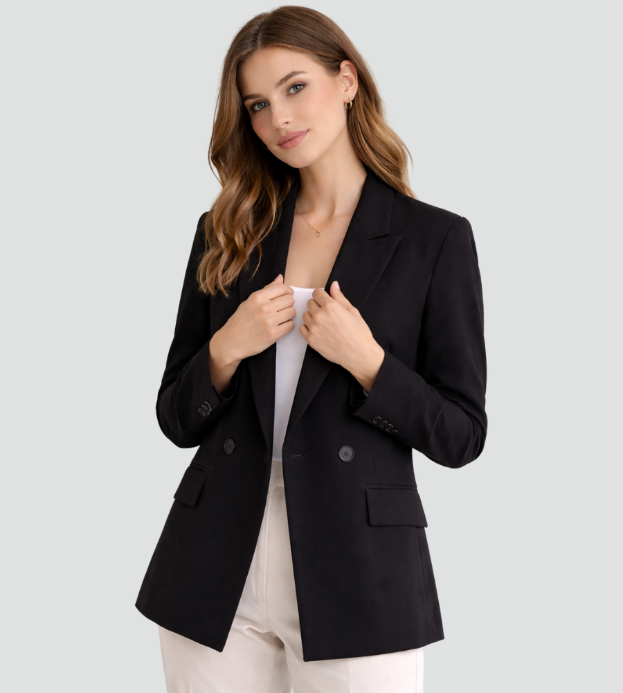 Bella Novelle blazer in Zwart