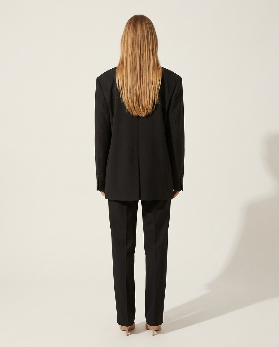 Bella Novelle oversized blazer, achteraanzicht