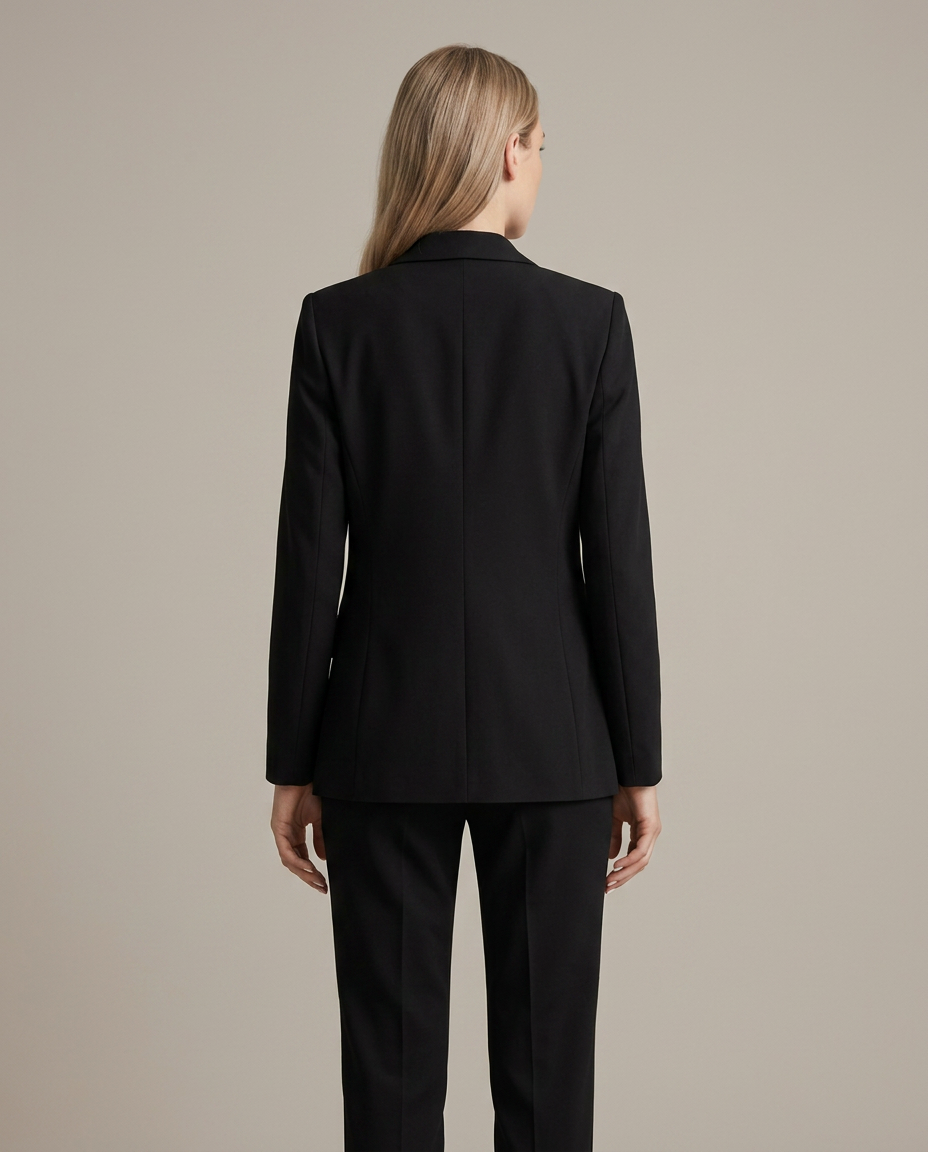 Bella Novelle slim-fit blazer, achteraanzicht
