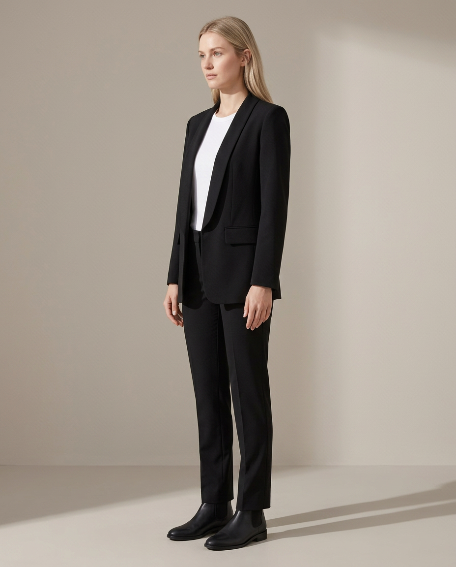 Bella Novelle slim-fit blazer, zijaanzicht