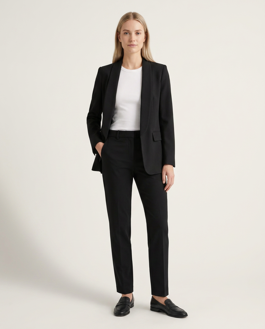 Bella Novelle slim-fit blazer, staand