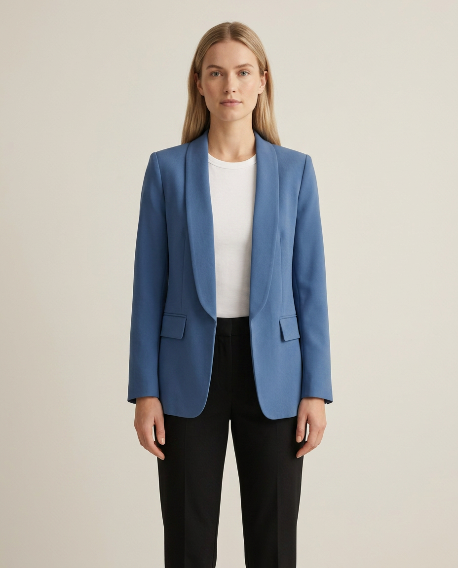 Bella Novelle slim-fit blazer in blauw