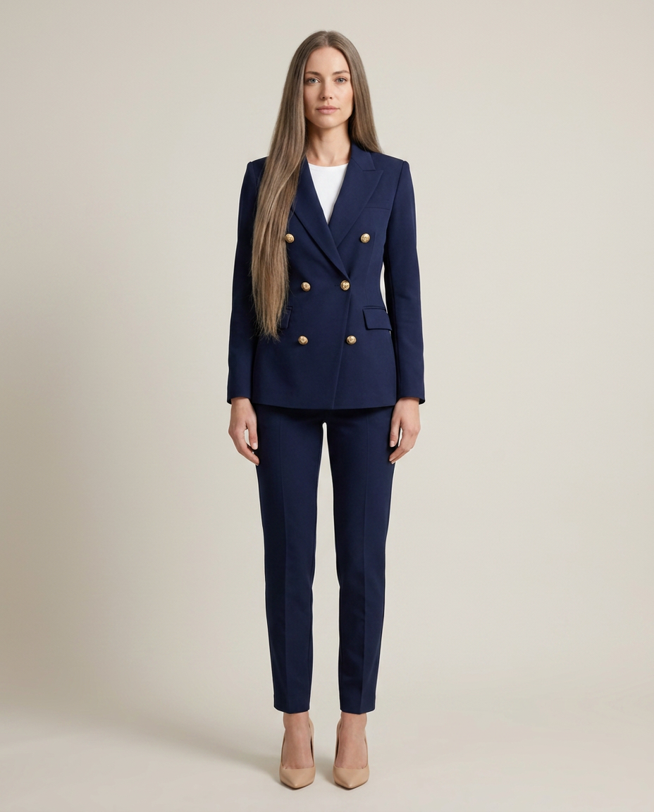 Bella Novelle blazerset in marineblauw