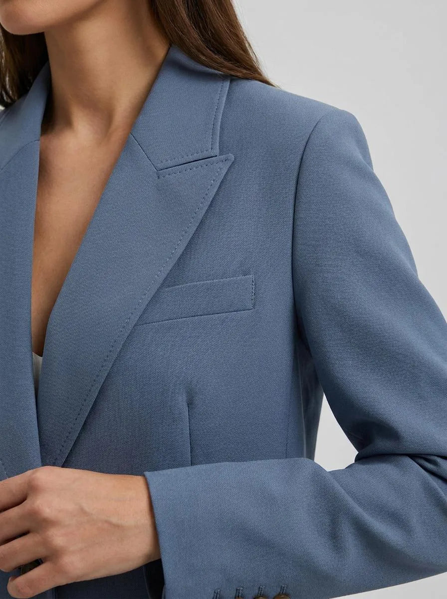 Bella Novelle Blazerset Klassieke Revers - detail revers