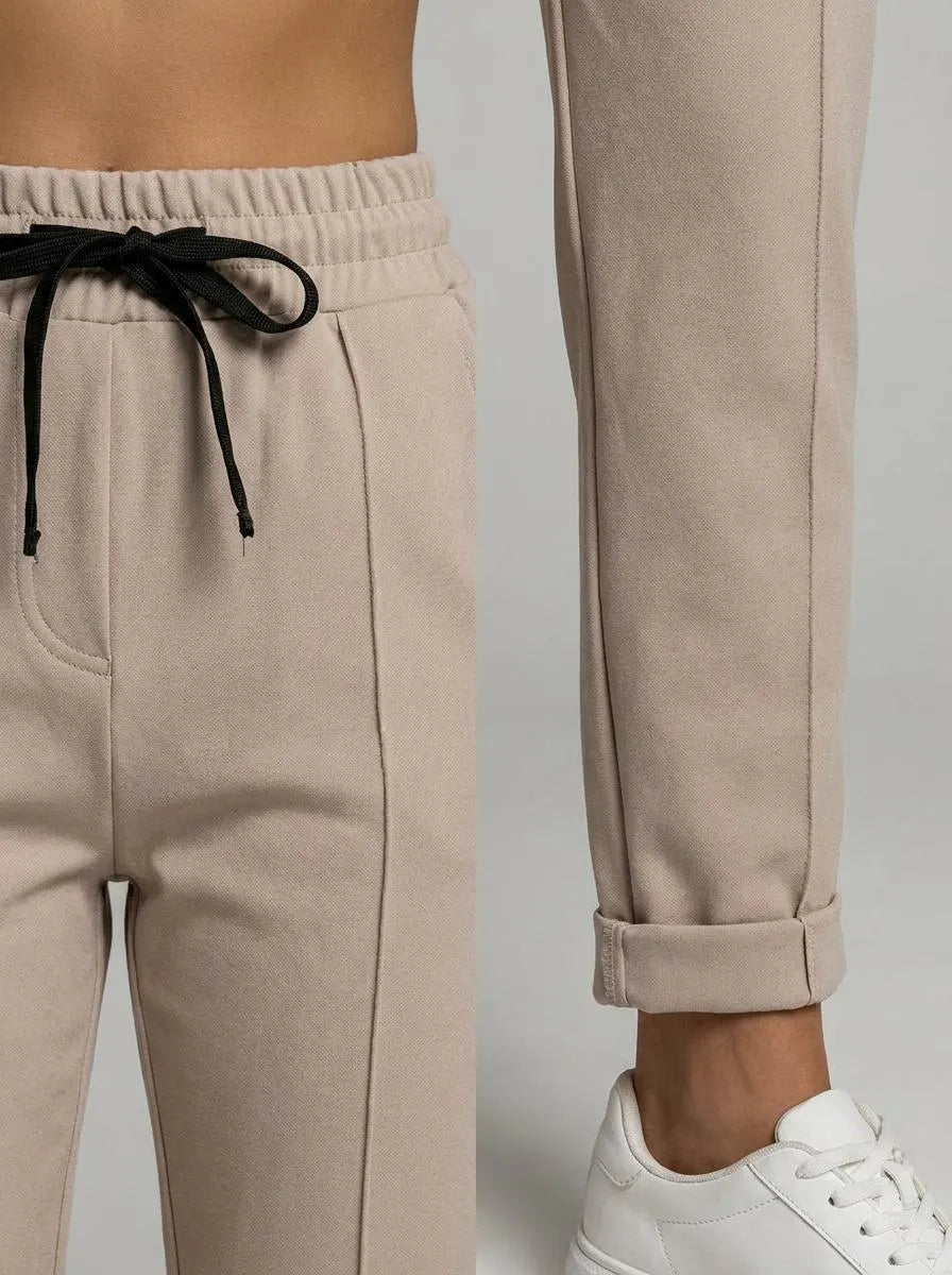 Bella Novelle Blazerset Slim Fit Broek - detail broek