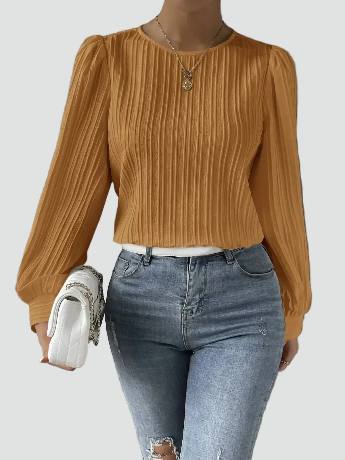Bella Novelle blouse in Oranje