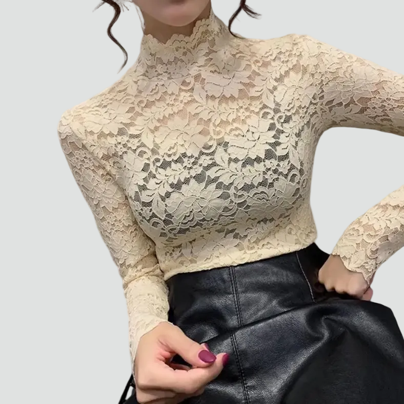 Bella Novelle kanten blouse, productfoto