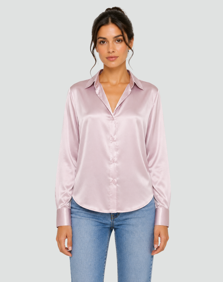 Bella Novelle blouse in Roze