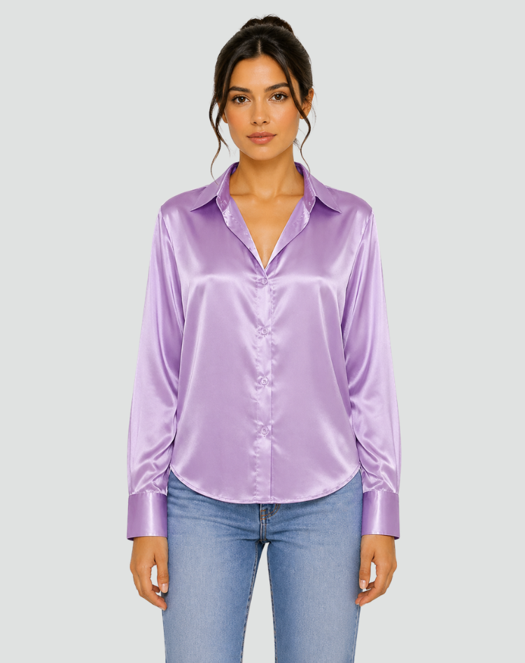 Bella Novelle blouse in Paars
