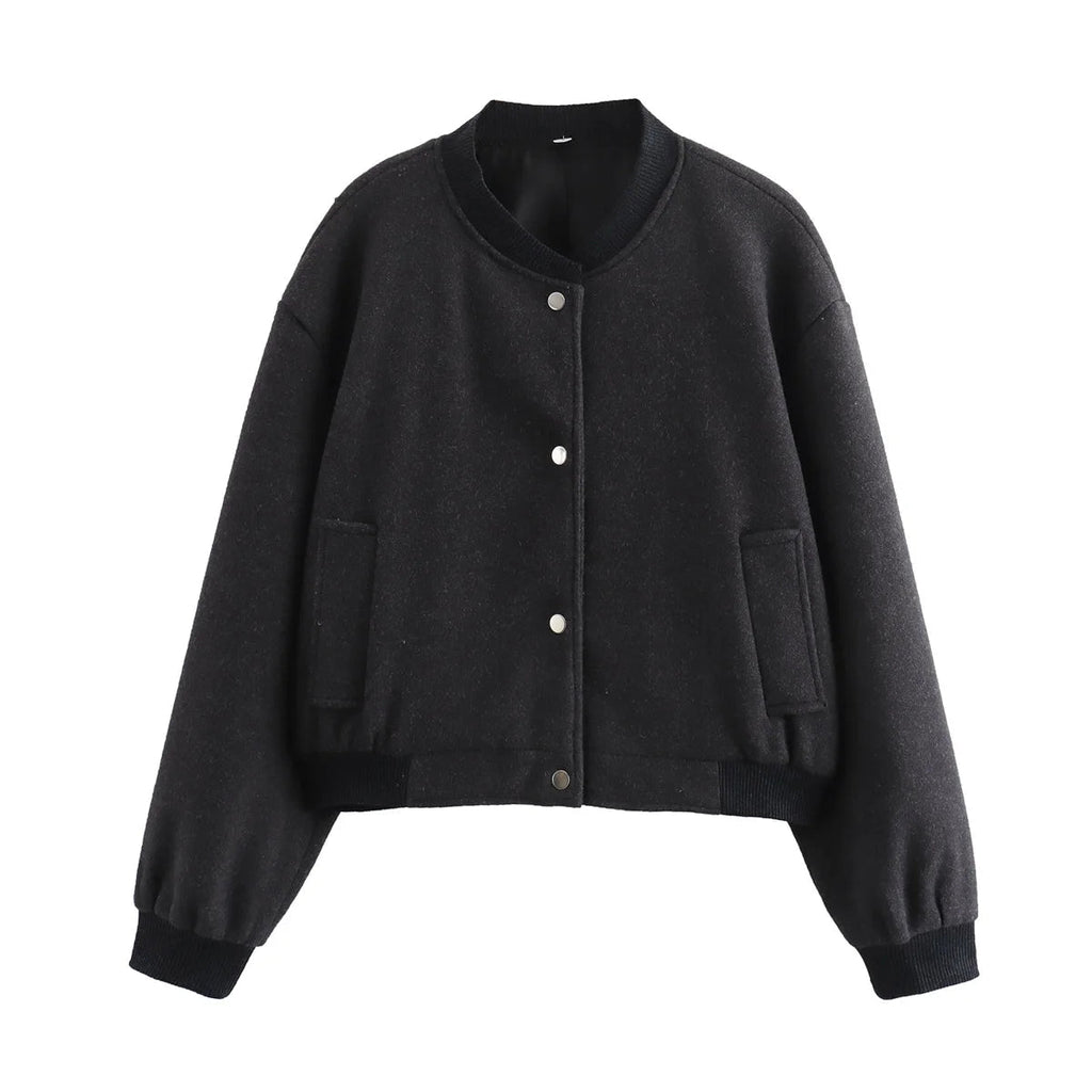 Bella Novelle cropped bomberjack dames, productfoto 6