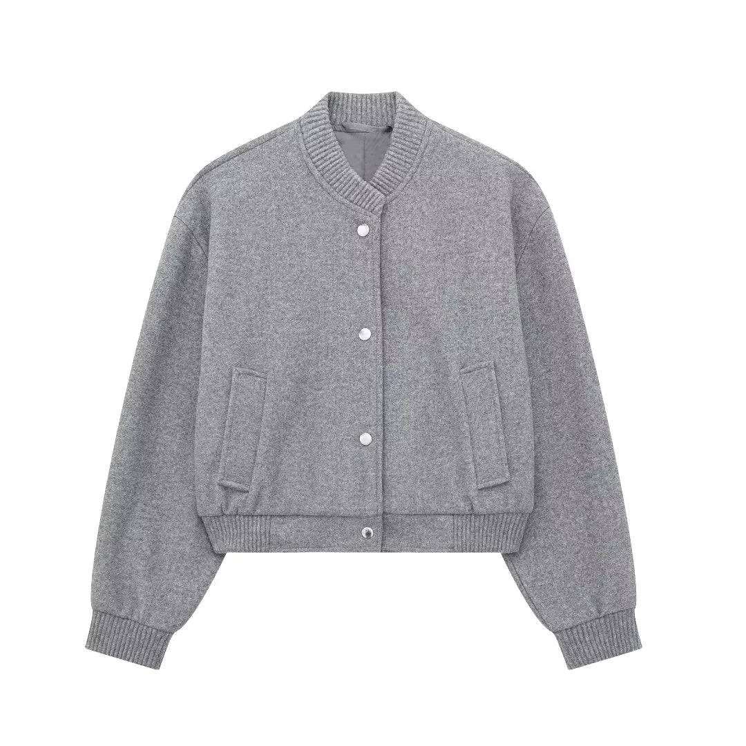 Bella Novelle cropped bomberjack dames, productfoto 7