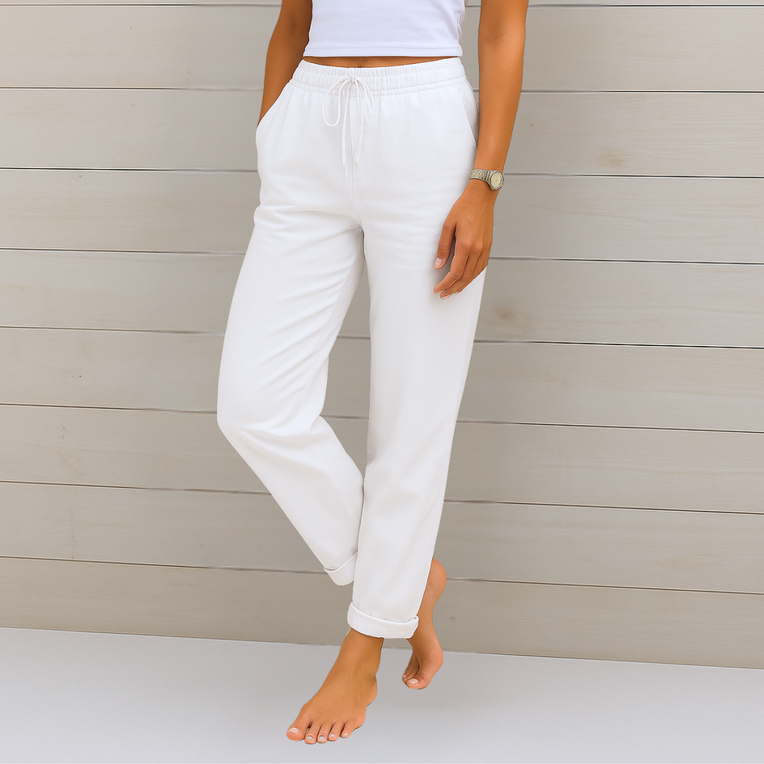 Bella Novelle broek met trekkoord dames, productfoto 7