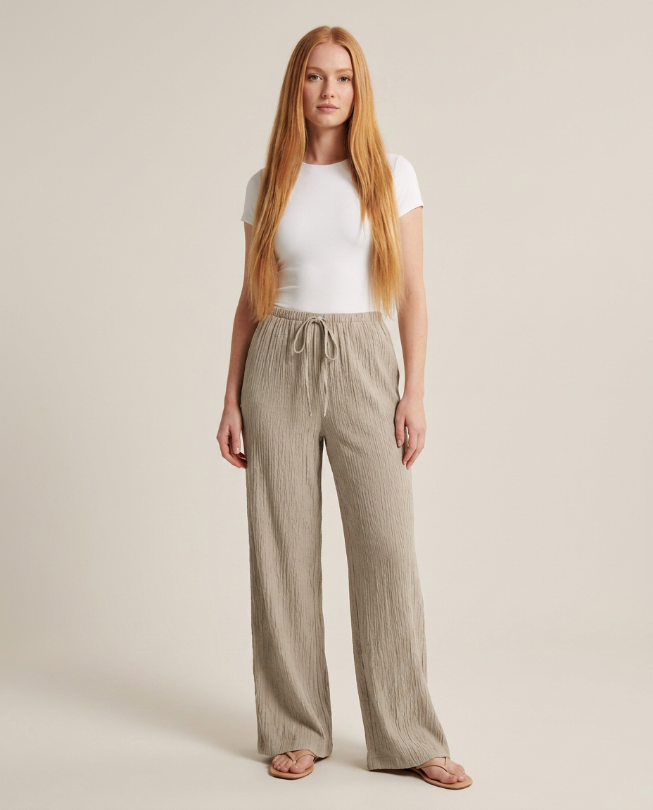 Bella Novelle wijde broek, staand