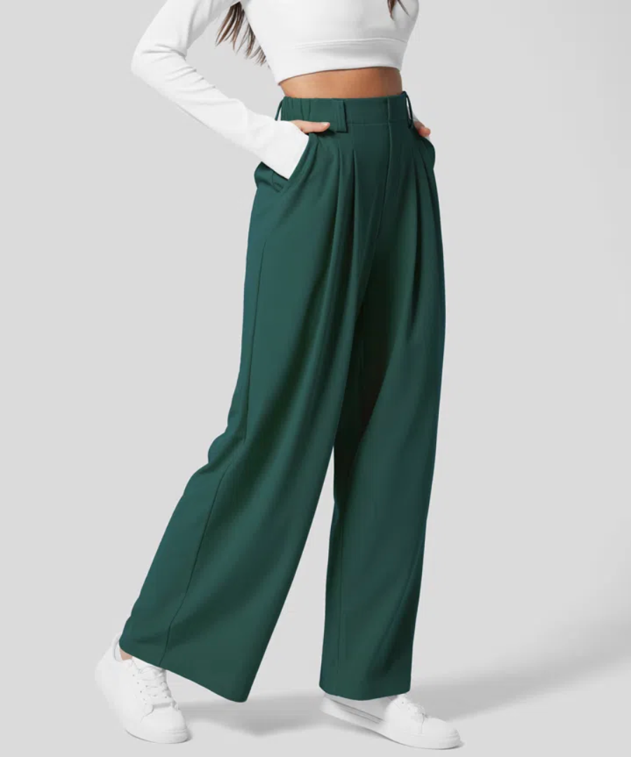 Bella Novelle broek met wijde pijpen dames, productfoto 4
