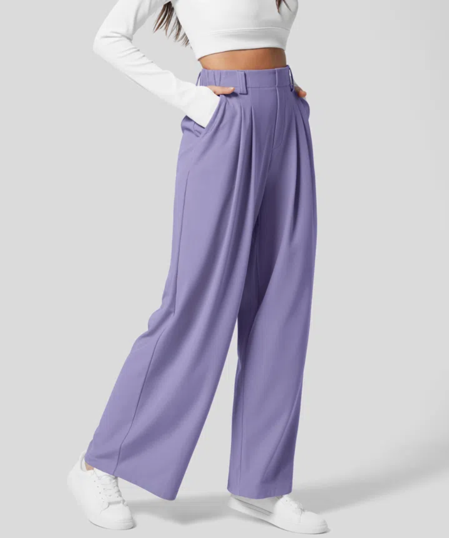 Bella Novelle broek met wijde pijpen dames, productfoto 7