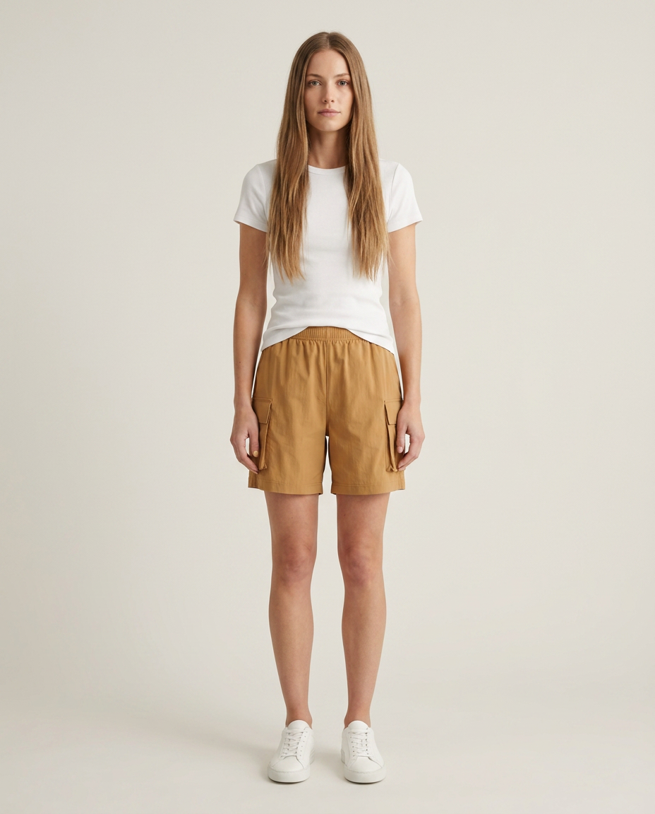 Bella Novelle cargo-short in bruin