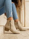 Bella Novelle enkellaarsjes in Beige