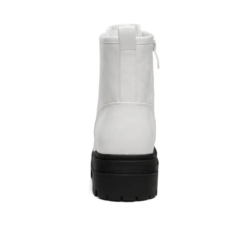 Bella Novelle enkellaarsjes dames met plateauzool, productfoto 2