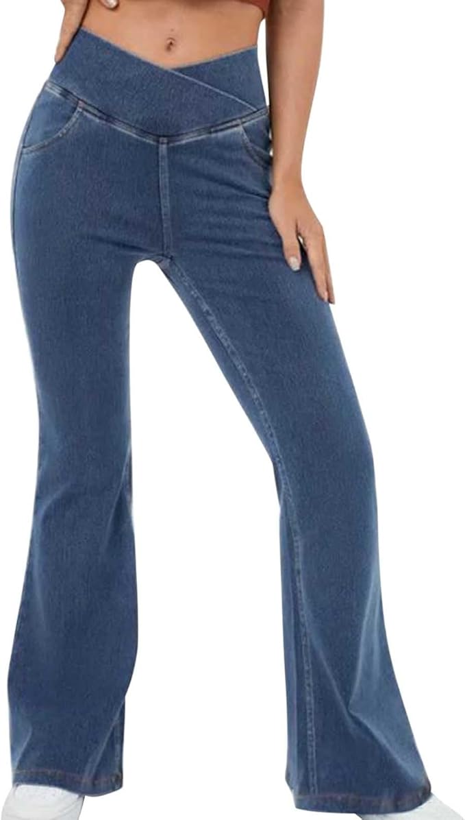 Bella Novelle flared jeans dames, productfoto 2
