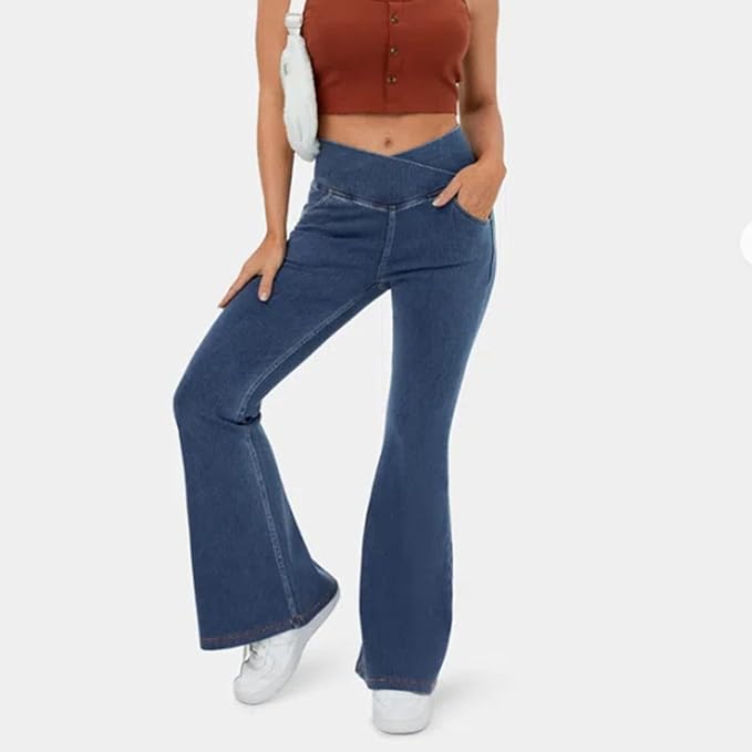 Bella Novelle flared jeans dames, productfoto 3