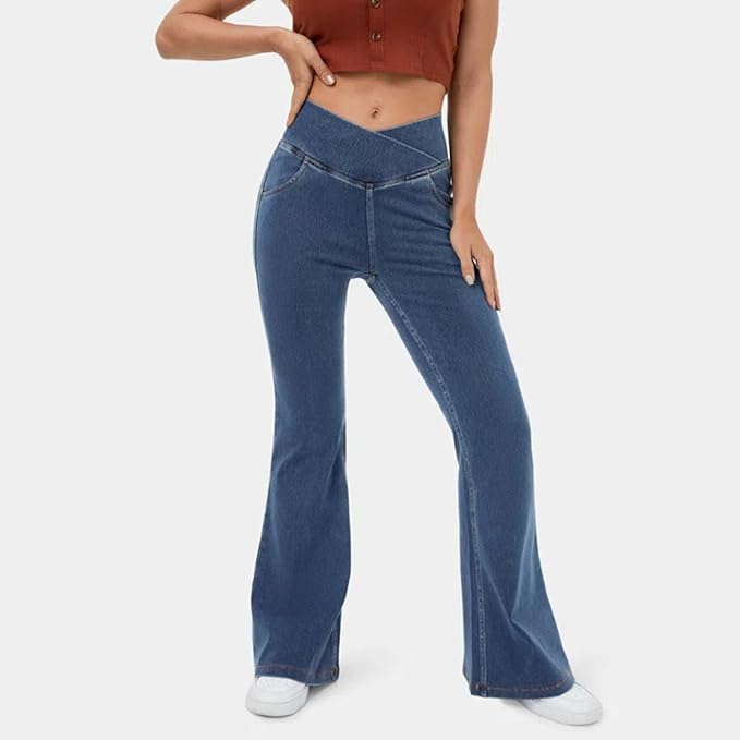 Bella Novelle flared jeans dames, productfoto 4