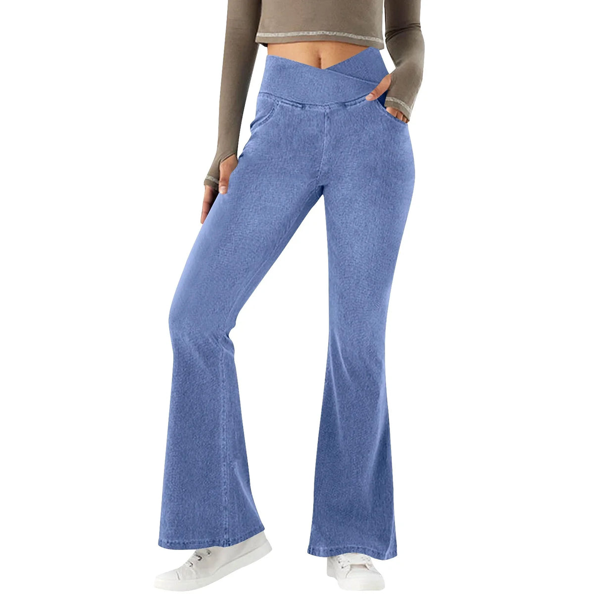 Bella Novelle flared jeans dames, productfoto 6