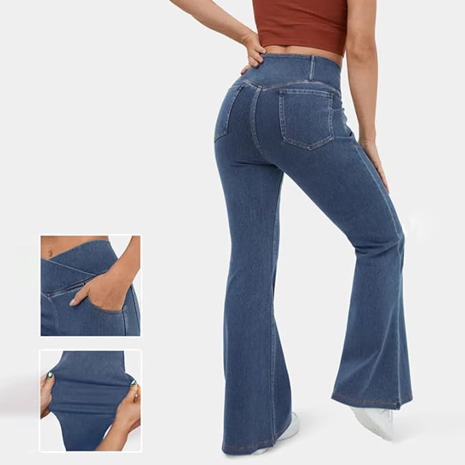 Bella Novelle flared jeans dames, productfoto 1