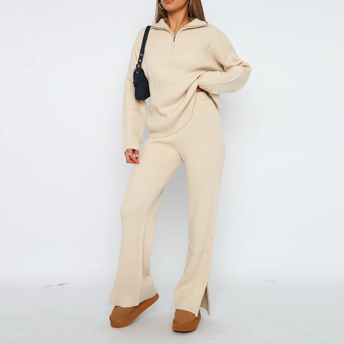 Bella Novelle gebreide set dames, productfoto 2