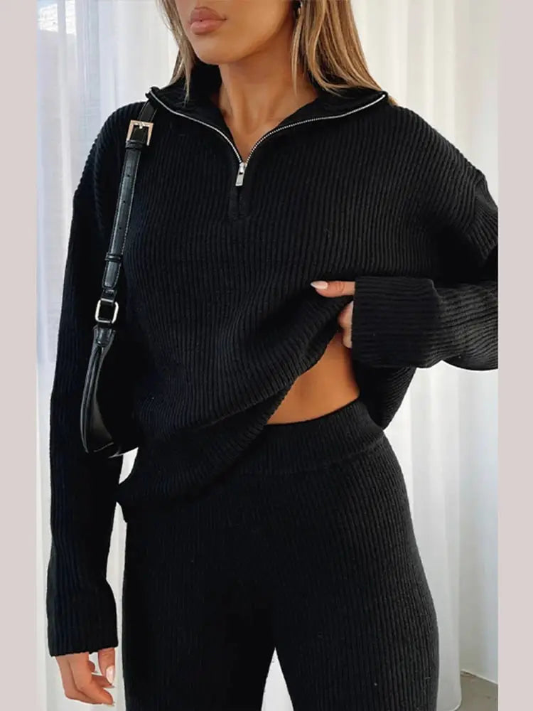 Bella Novelle gebreide set dames, productfoto 5