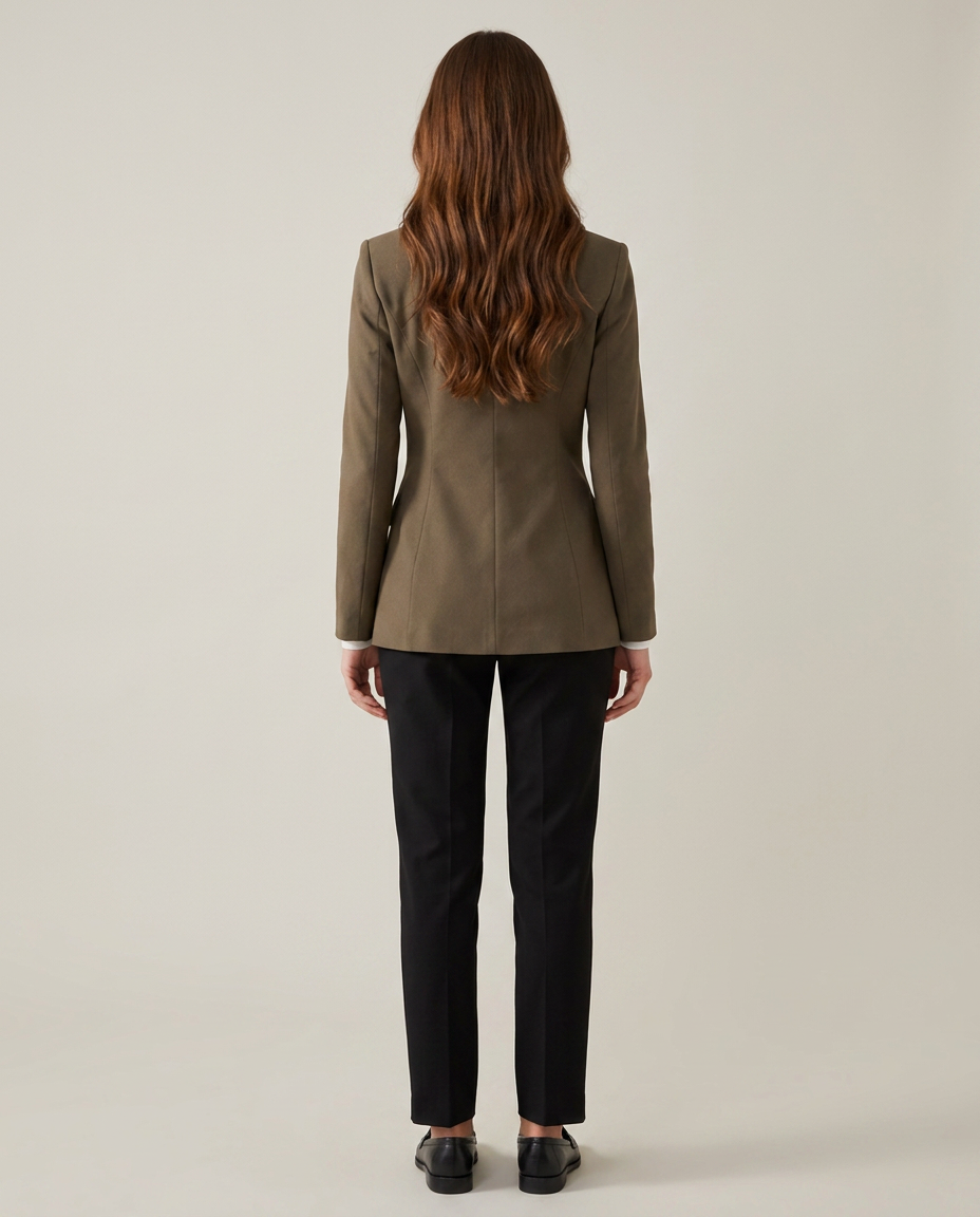 Bella Novelle getailleerde blazer, achteraanzicht