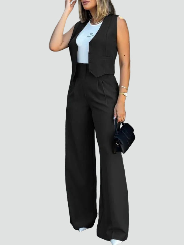 Bella Novelle gilet en broek set, productfoto