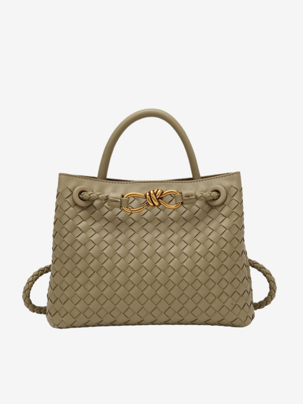 Bella Novelle gevlochten handtas dames, productfoto 11