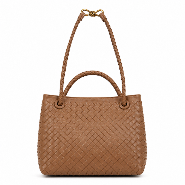 Bella Novelle gevlochten handtas dames, productfoto 13