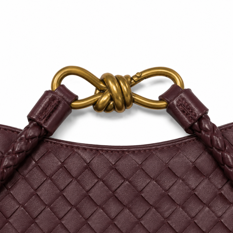 Bella Novelle gevlochten handtas dames, productfoto 18