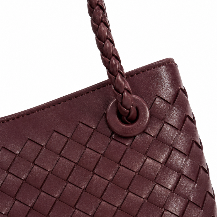 Bella Novelle gevlochten handtas dames, productfoto 19