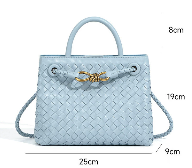 Bella Novelle gevlochten handtas dames, productfoto 21
