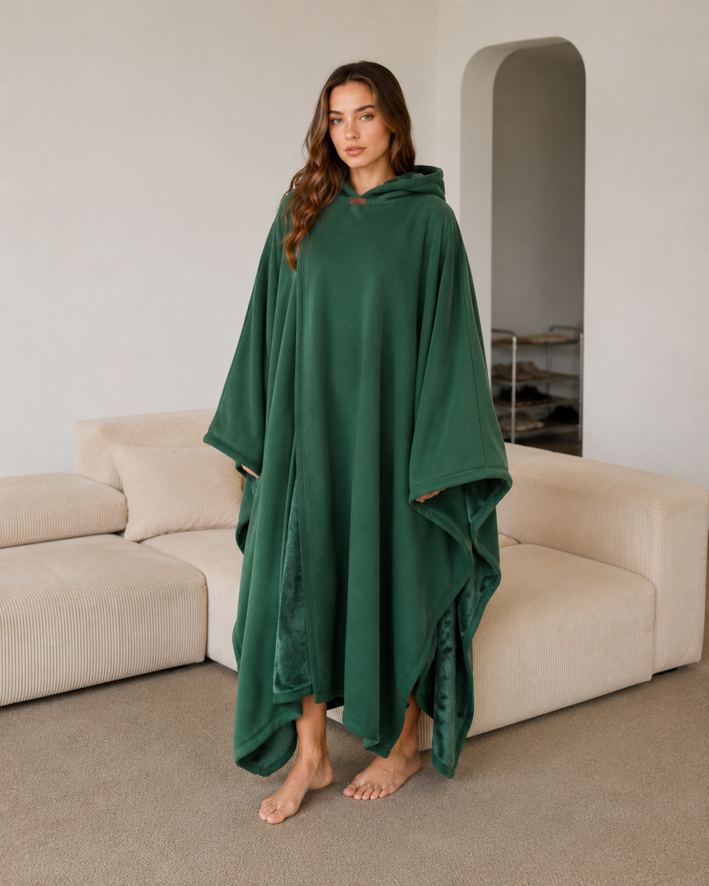 Bella Novelle oversized hoodiedeken voor dames, productfoto