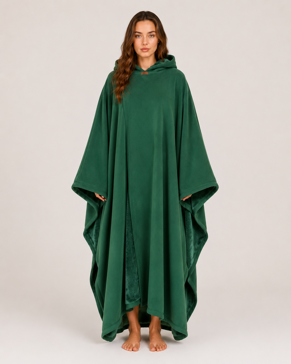 Bella Novelle oversized hoodiedeken voor dames in groen