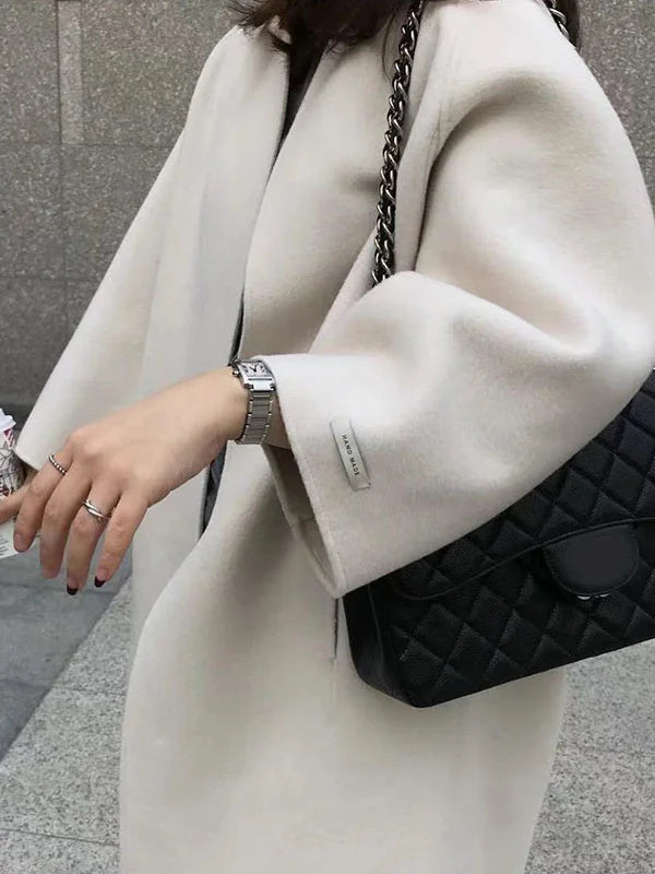 Bella Novelle lange wollen jas dames, productfoto 10