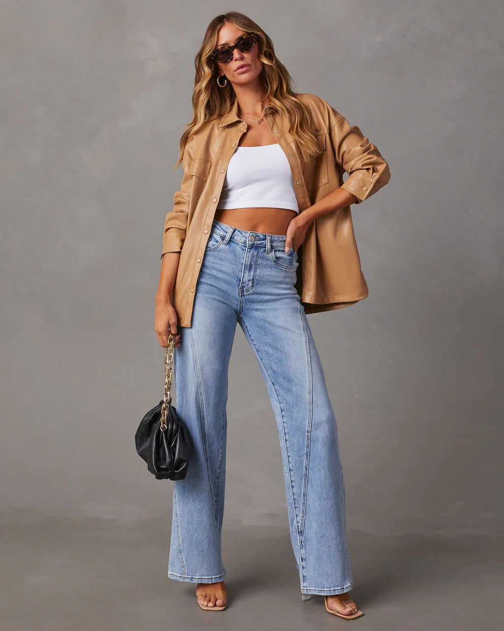 Bella Novelle jeans hoge taille dames, productfoto 4