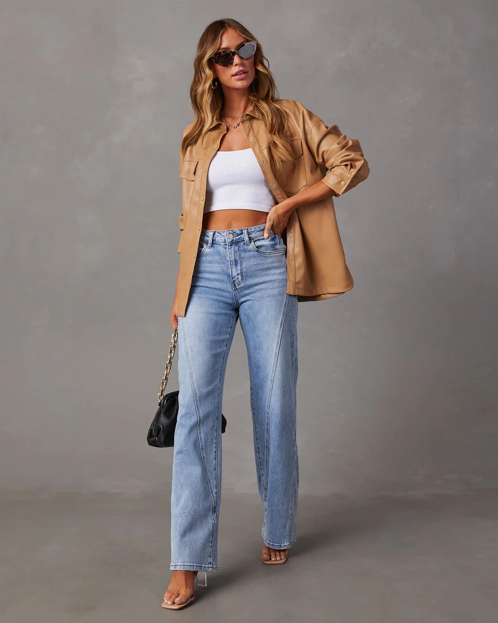 Bella Novelle jeans hoge taille dames, productfoto 5